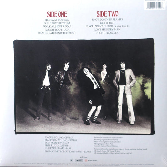 AC/DC Highway To Hell 50th Anniversary Gold Vinyl, Reissue, Remastered, Special Edition, 180g ACDC