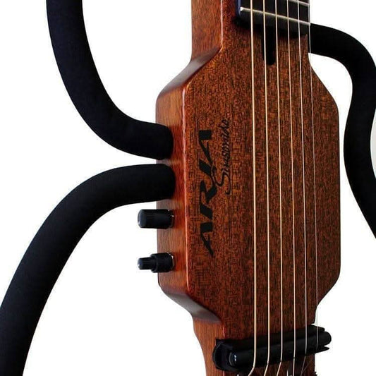 Aria Sinsonido Steel String Travel Guitar with Accessories Aria Acoustic Guitars