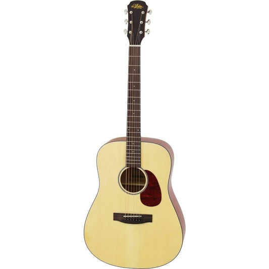 Aria 100 Series Dreadnought Body Acoustic Guitar in Matte Natural Aria Acoustic Guitars