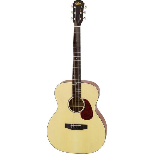 Aria 100 Series Orchestral Body Acoustic Guitar in Matte Natural Aria Acoustic Guitars
