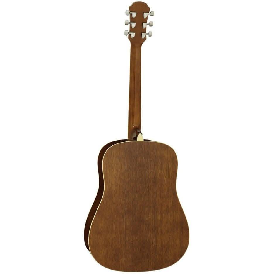 Aria AW-15 Left Handed Dreadnought Acoustic Guitar in Natural