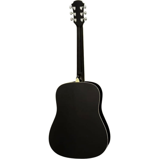 Aria AWN-15 Prodigy Series Acoustic Dreadnought Guitar in Black Gloss Aria Acoustic Guitars