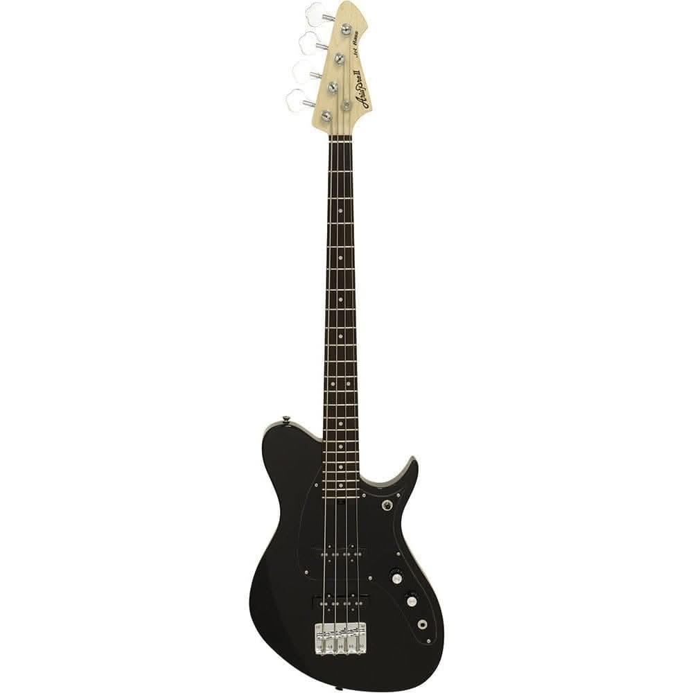 Aria J Series J-B Electric Bass Guitar in Black