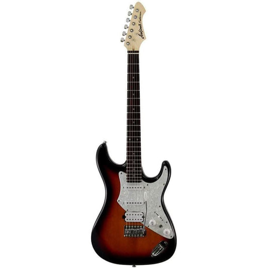 Aria 714-STD Series Electric Guitar in 3-Tone Sunburst Aria Electric Guitars