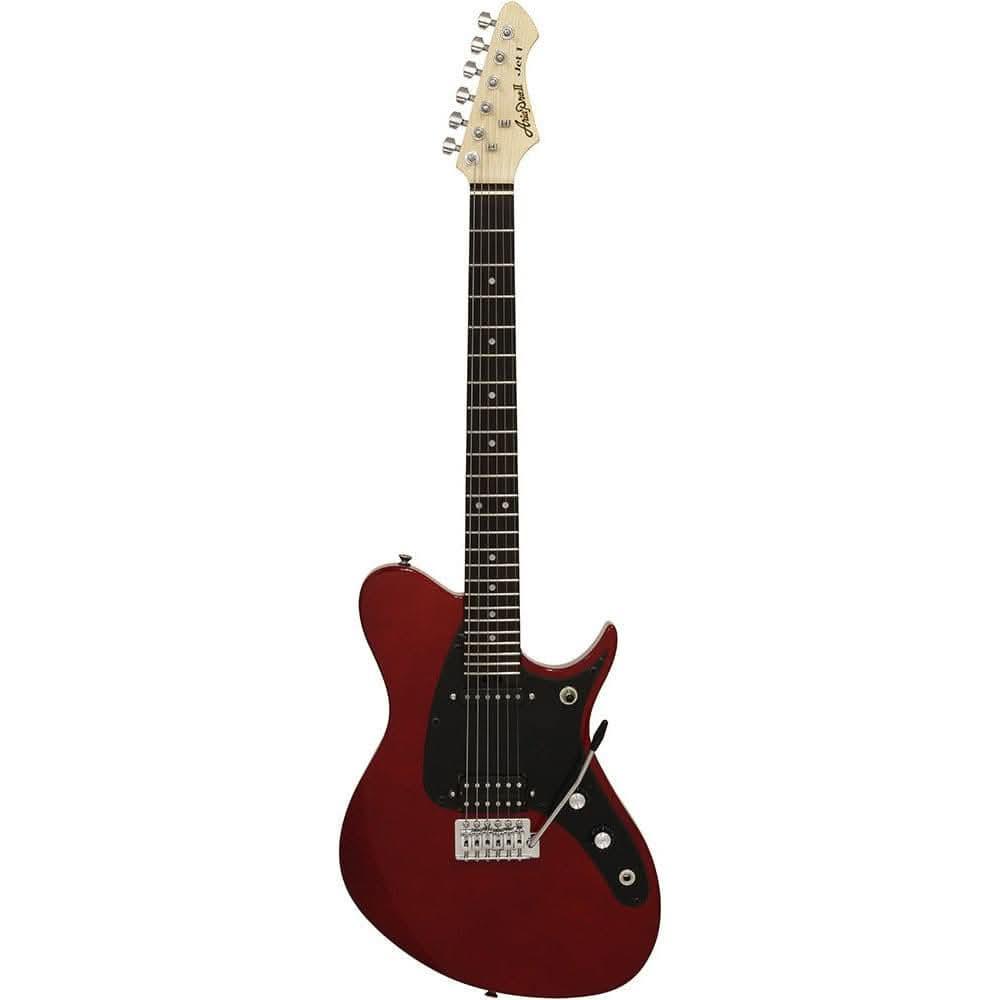 Aria J Series J-1 Electric Guitar in Candy Apple Red
