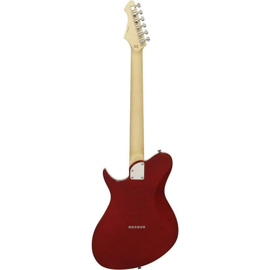 Aria J Series J-2 Electric Guitar in Candy Apple Red Aria Electric Guitars