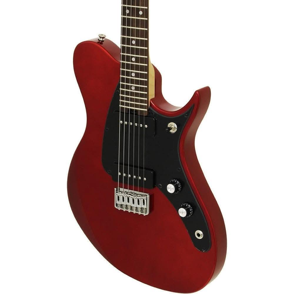 Aria J Series J-2 Electric Guitar in Candy Apple Red