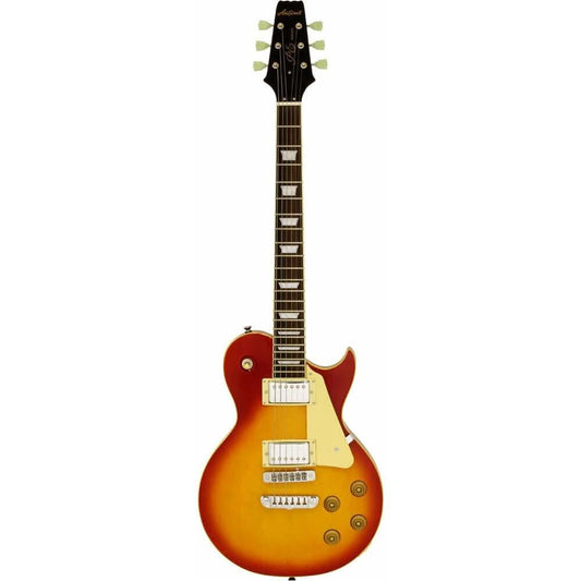 Aria PE-350STD Series Electric Guitar in Aged Cherry Sunburst Aria Electric Guitars