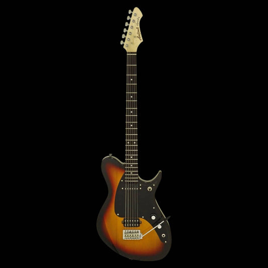 Aria Pro II J-B'Tone Baritone Electric Guitar in 3 Tone Sunburst Aria Electric Guitars
