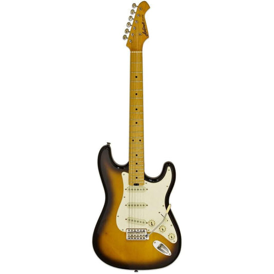 Aria STG-57 Modern Classics Series Electric Guitar in 2-Tone Sunburst Aria Electric Guitars