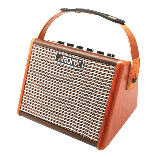 Aroma AG-15A 15W Acoustic Guitar Rechargeable Amplifier Aroma Acoustic Amps
