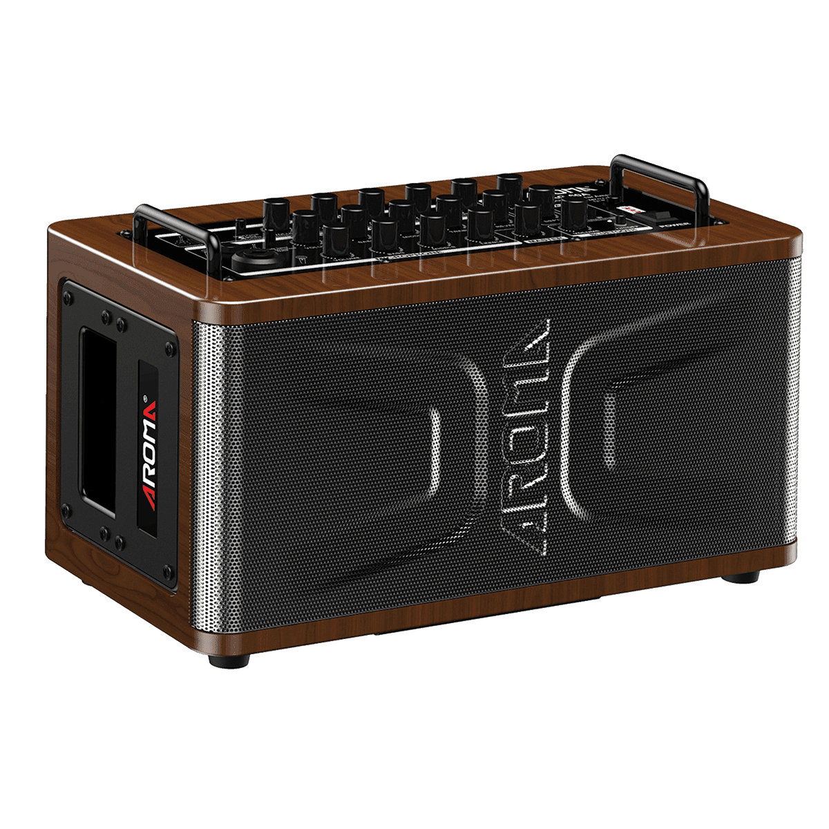 Aroma AG-60A 60W Acoustic Guitar Rechargable Amplifier Aroma Acoustic Amps
