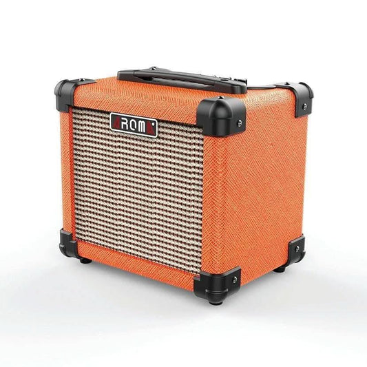 Aroma AG10OR 10W Orange Electric Guitar Portable Amplifier Aroma Electric Amps