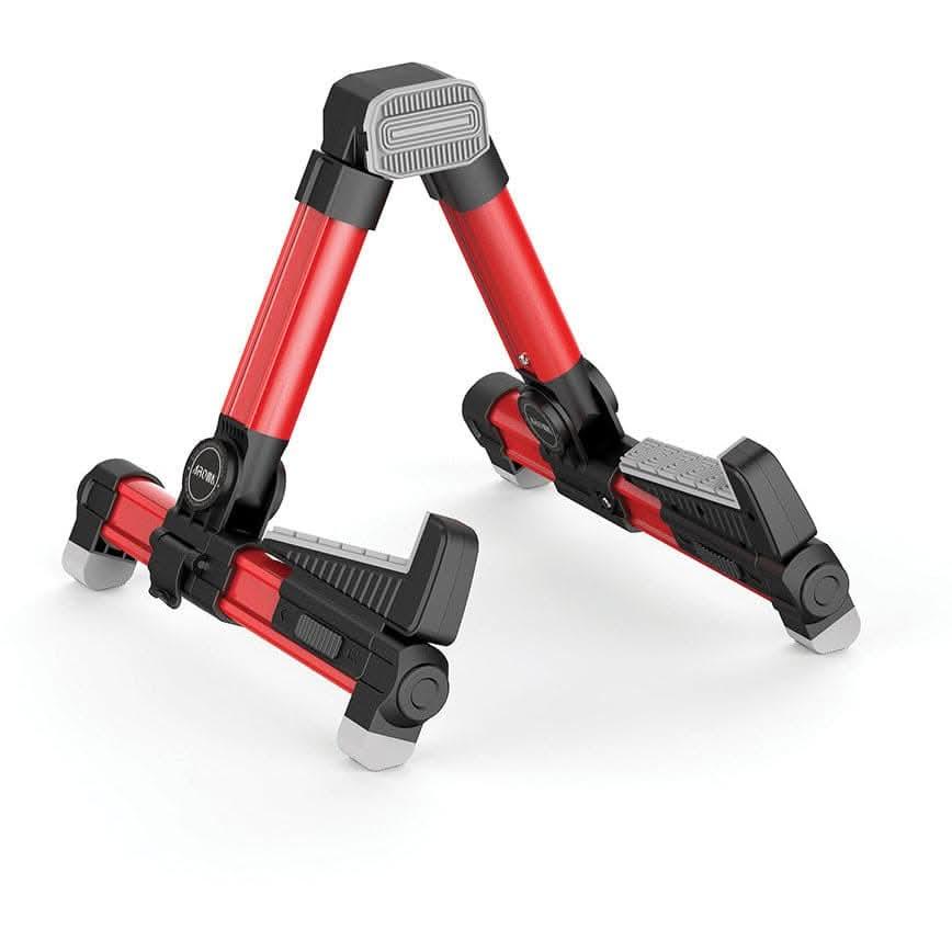 Aroma AUS08 Red Ukulele & Violin Stand Aroma Uke/Violin Stand