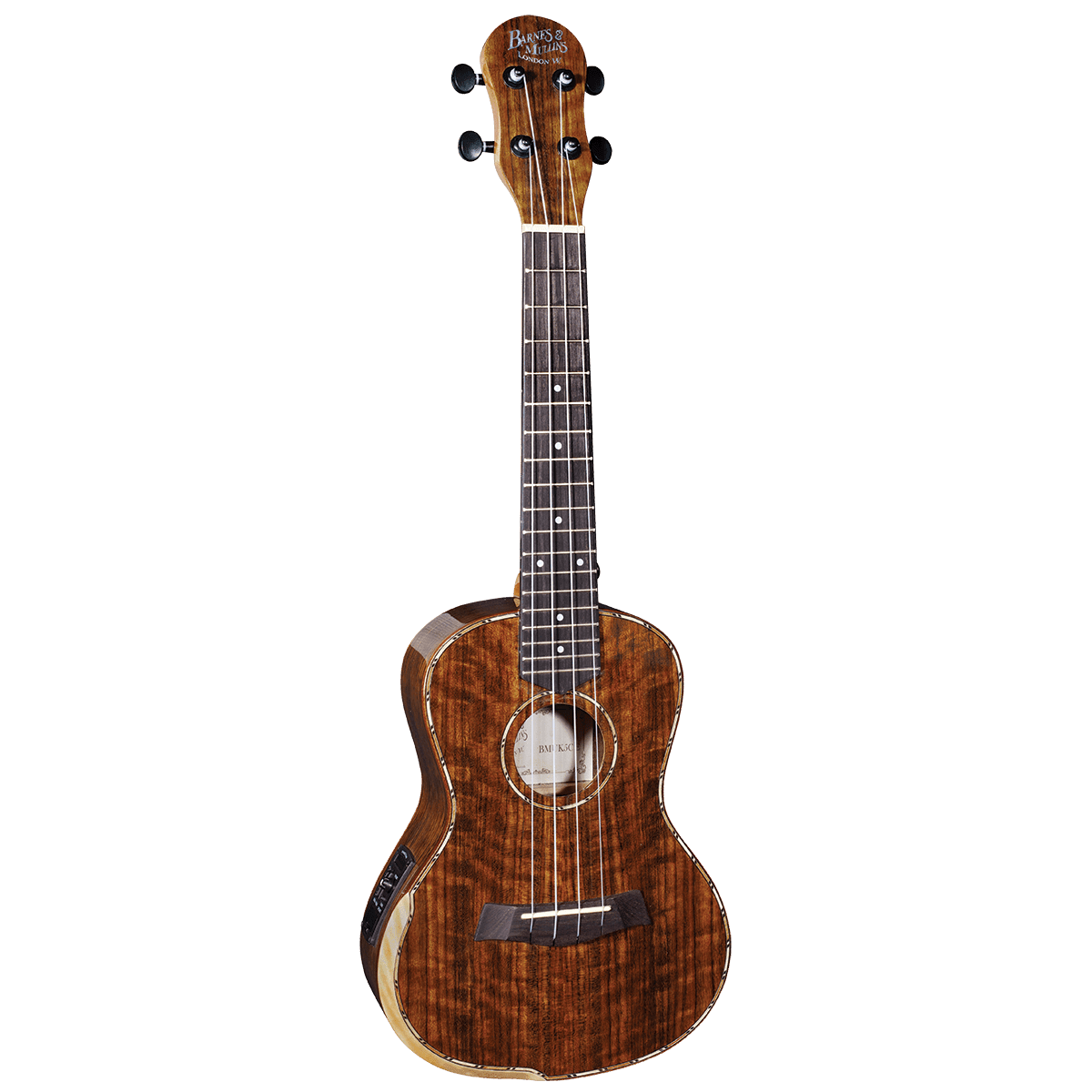 Barnes & Mullins BMUK5CE Concert Walnut Ukulele with Pickup Barnes & Mullins Ukulele