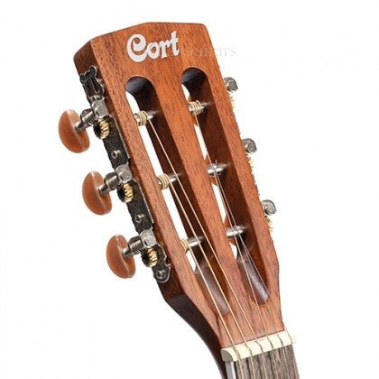 Cort AF590MF Concert Acoustic Guitar – Natural Cort Acoustic Guitars