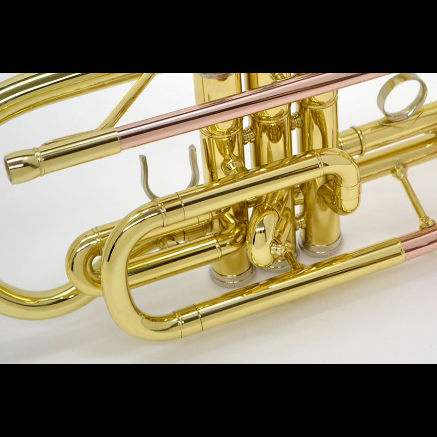 J.Michael CT420 Cornet (Bb) in Clear Lacquer Finish