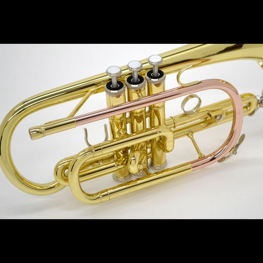 J.Michael CT420 Cornet (Bb) in Clear Lacquer Finish
