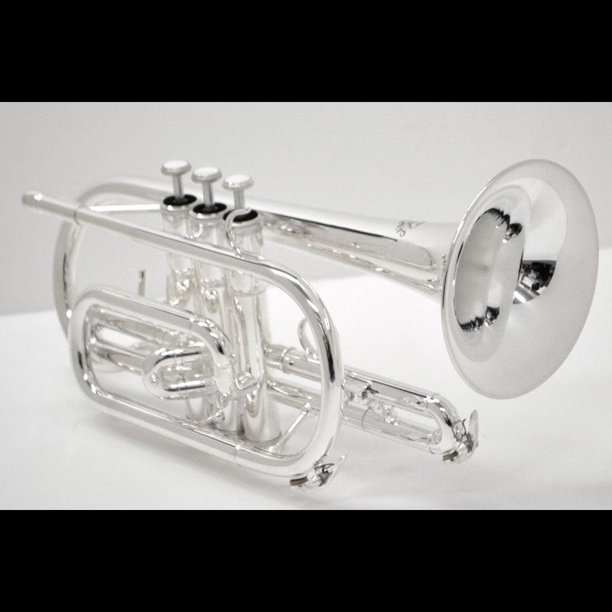 J.Michael CT470S Cornet Bb in Silver Plated Finish Cornet