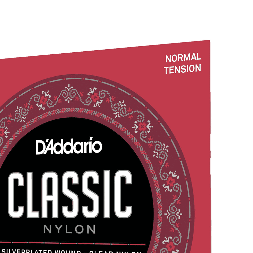 DADDARIO EJ27N CLASSICAL GUITAR STRINGS SET NYLON NORMAL TENSION D'Addario Classical Guitar Strings