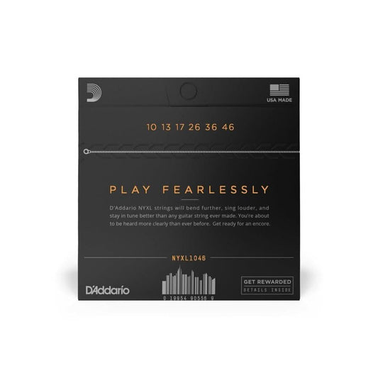 D'Addario NYXL1046 - Strength Core Guitar Strings Light 10-46 D'Addario Electric Guitar Strings