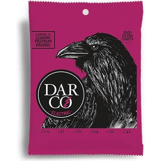 Darco Electric Guitar Extra Light Gauge String Set 9-42