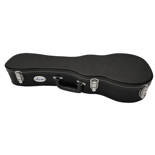 DCM BKW-B Baritone Uke Wood Case Black DCM Hard Cases