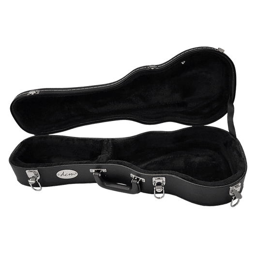DCM BKW-S Soprano Uke Wood Case Black DCM Hard Cases