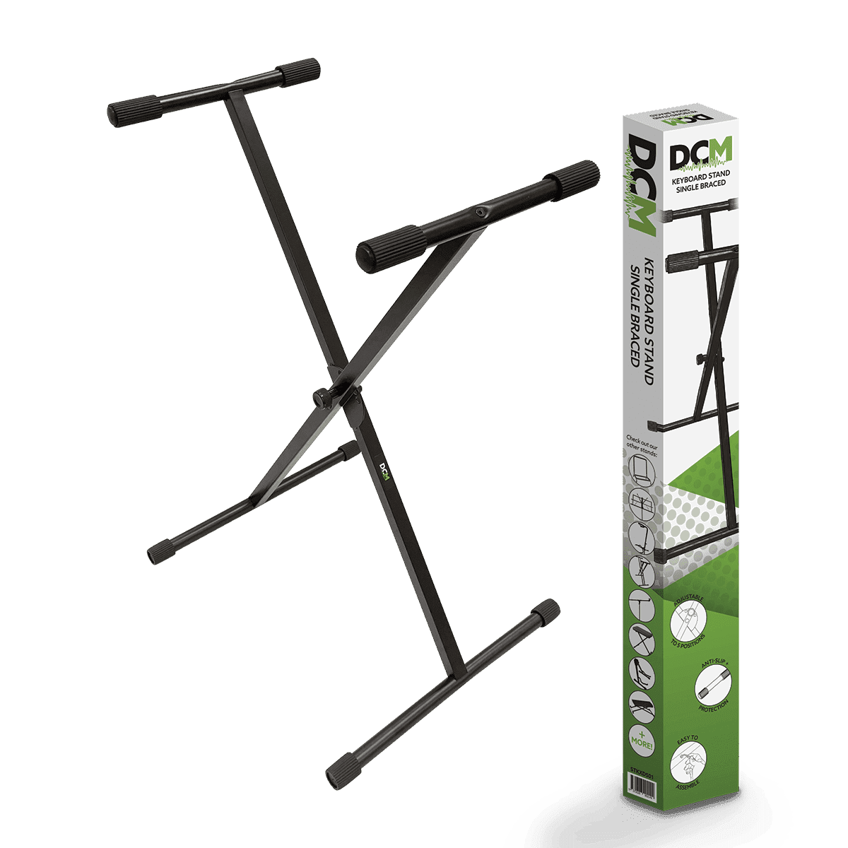 DCM KXDS01 Keyboard Stand Single Brace DCM Keyboard Stands