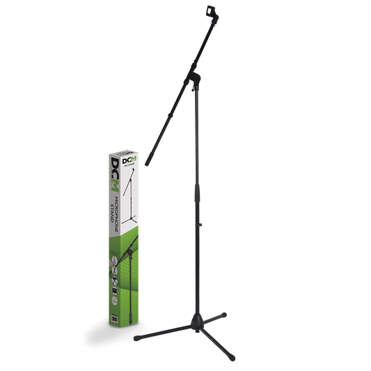 DCM MTL05 Microphone Boom Stand Black with Mic Clip DCM Microphone Stands
