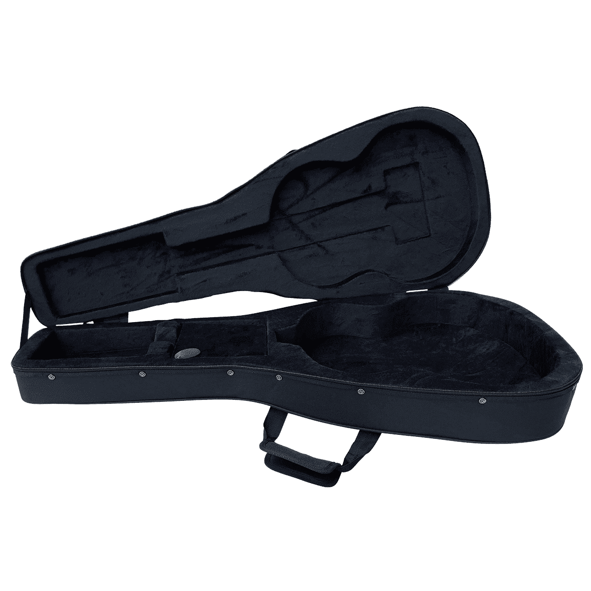 DCM Premium PFC Polyfoam Lightweight Classical Guitar Case Black DCM Poly-Foam Cases