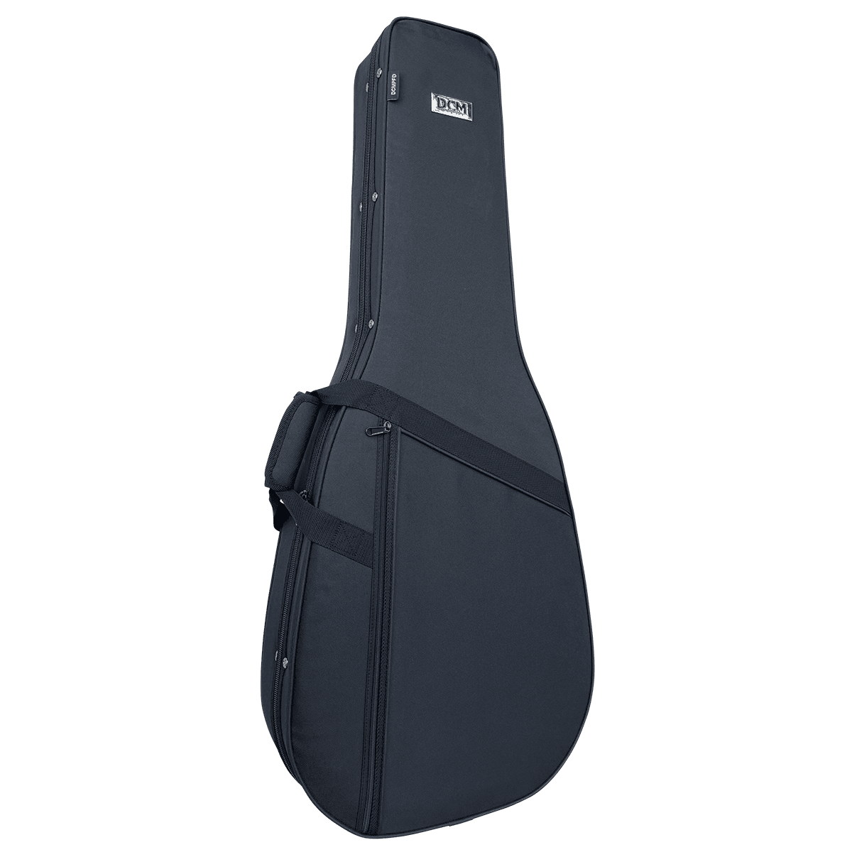 DCM Premium PFD Polyfoam Lightweight Dreadnought Guitar Case Black DCM Poly-Foam Cases