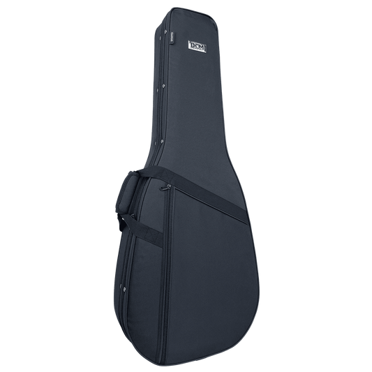 DCM Premium PFD Polyfoam Lightweight Dreadnought Guitar Case Black DCM Poly-Foam Cases