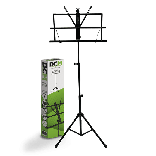DCM BS01 Music Stand Black inc Carry Bag DCM Sheet Music Stand