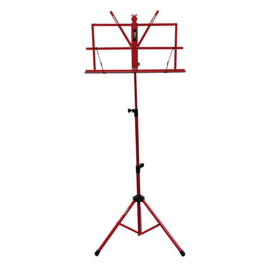 DCM BS01-RD Music Stand Red inc Carry Bag DCM Sheet Music Stand