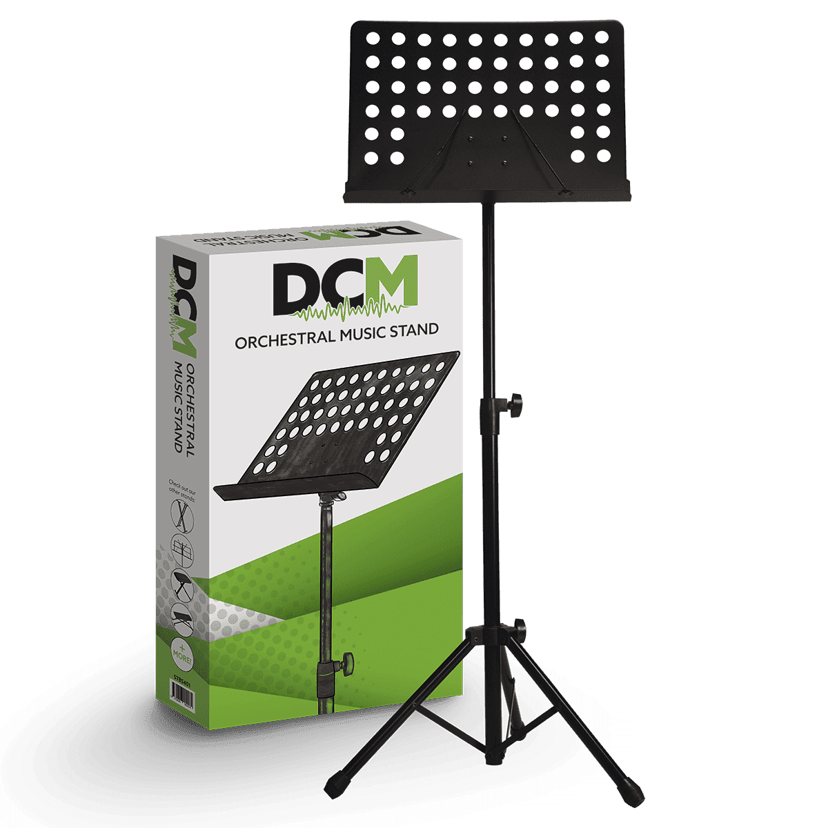 DCM BS401 Orchestral Music Stand Black DCM Sheet Music Stand