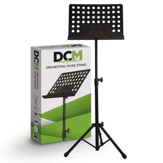 DCM BS401 Orchestral Music Stand Black DCM Sheet Music Stand