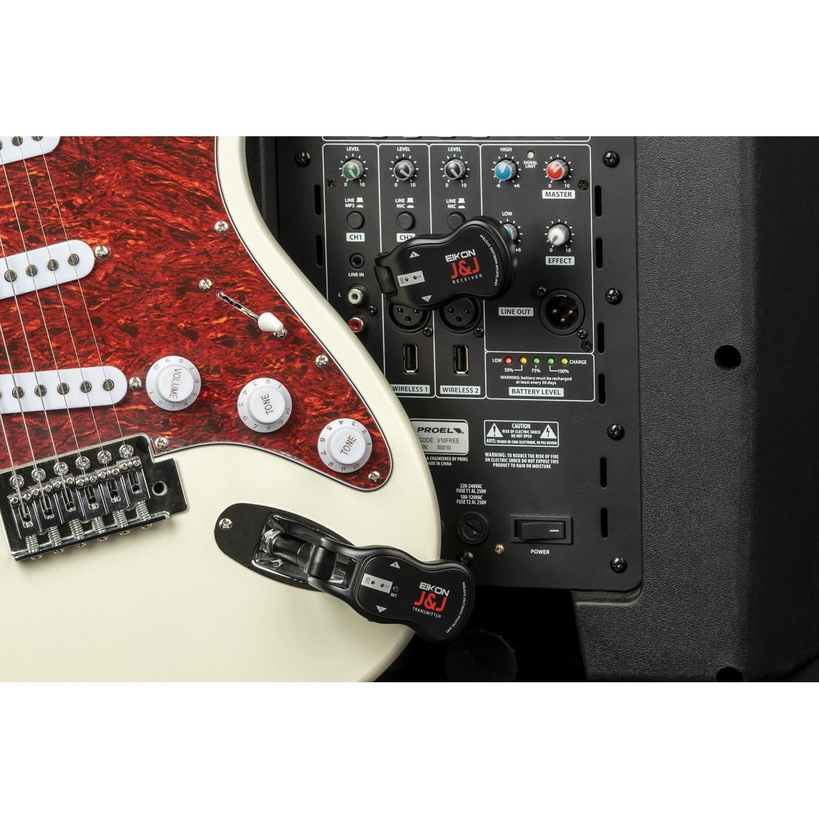 Eikon EKJJA Guitar Wireless System UHF 512 – 541.7 MHZ Eikon