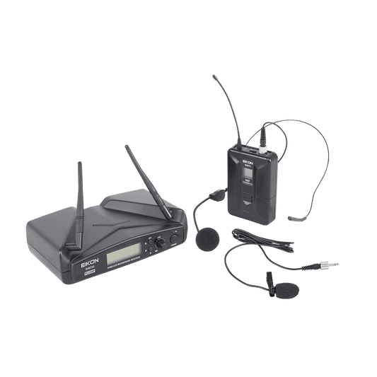 Eikon WM700HA Belt-Pack with Headset & Lapel Wireless System 516-562Mhz Eikon