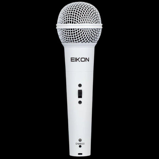 Eikon DM800WH Dynamic Vocal Mic - Clear, Feedback-Free Sound Eikon Microphone