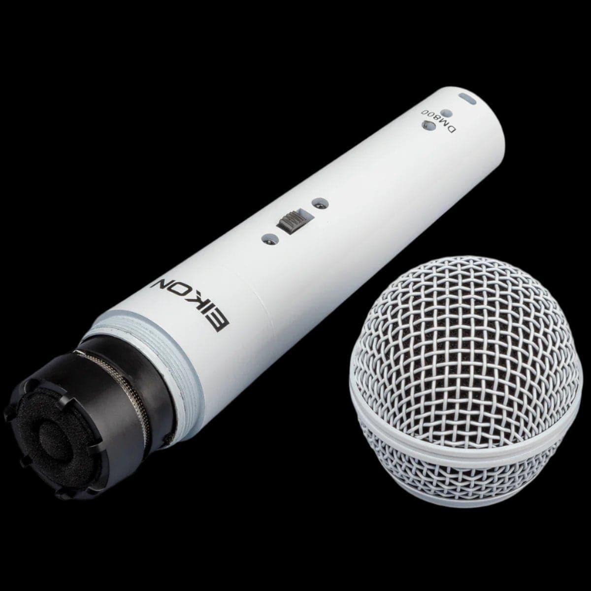 Eikon DM800WH Dynamic Vocal Mic - Clear, Feedback-Free Sound Eikon Microphone