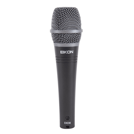 Eikon EKD8 Handheld Vocal Microphone with Bag & Clip Eikon Microphone
