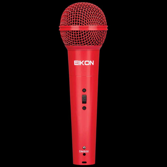 Eikon Vocal Dynamic Red Microphone with Cable Eikon Microphone