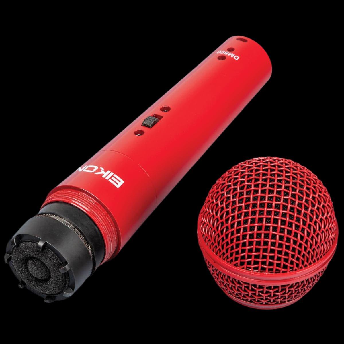 Eikon Vocal Dynamic Red Microphone with Cable Eikon Microphone