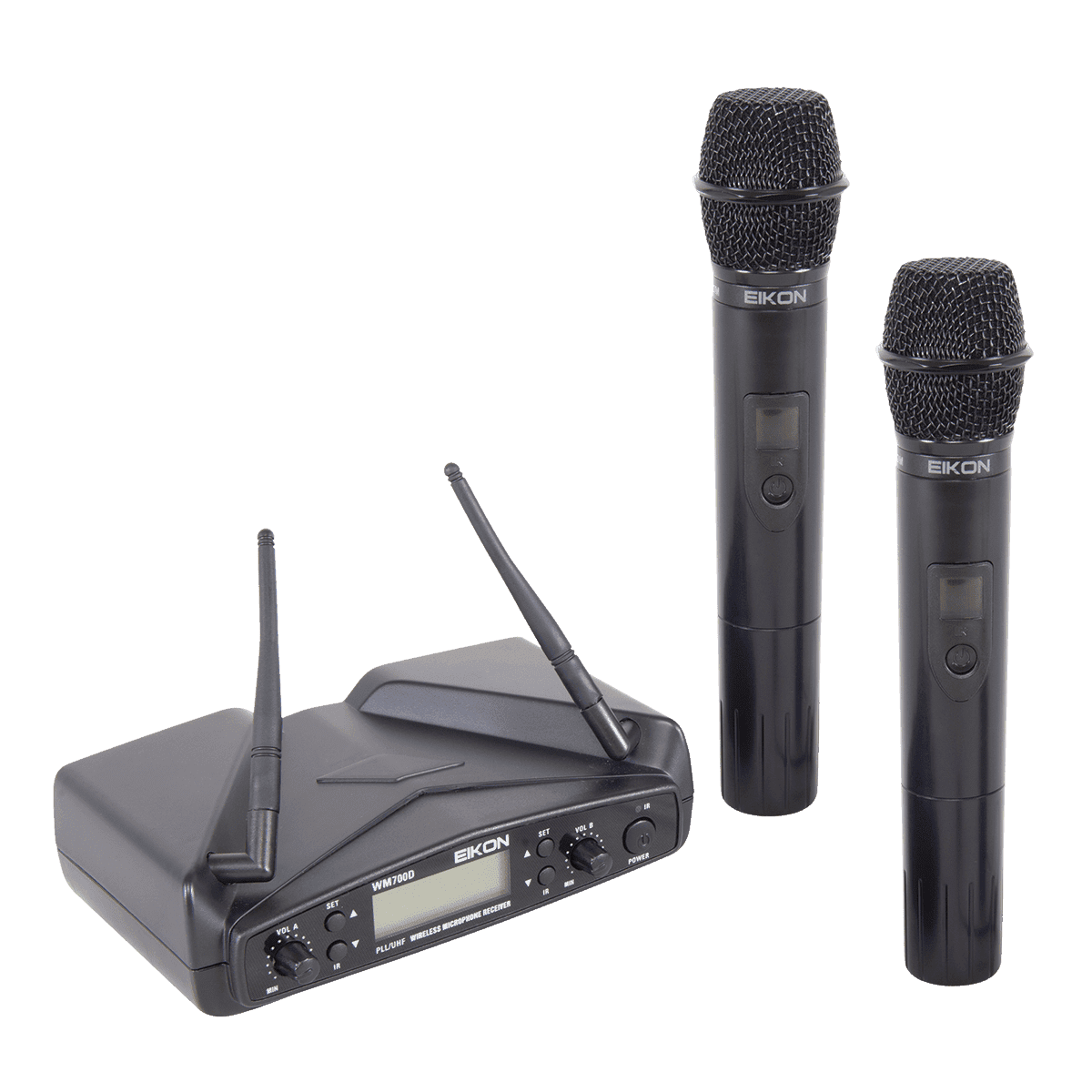 Eikon WM700DMA Handheld Dual Wireless System 516-562Mhz Eikon Microphone
