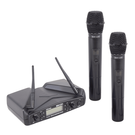 Eikon WM700DMA Handheld Dual Wireless System 516-562Mhz Eikon Microphone