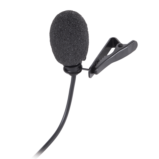 Eikon Omni Lavalier Mic Condenser Black Mini Jack Connector Eikon PA & DJ