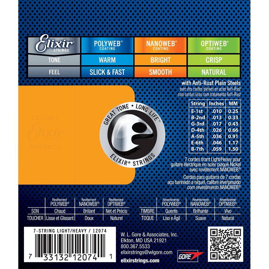 Electric Guitar Strings Elixir GIG Guitars
