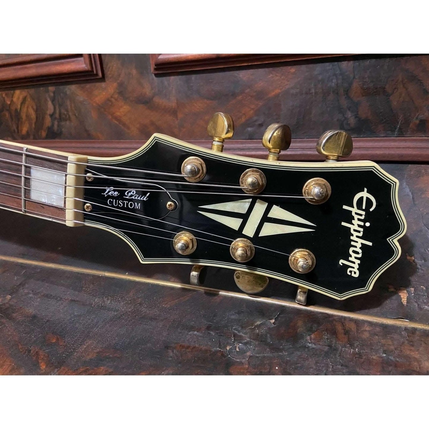 2008 EPIPHONE LES PAUL CUSTOM - ALPINE WHITE