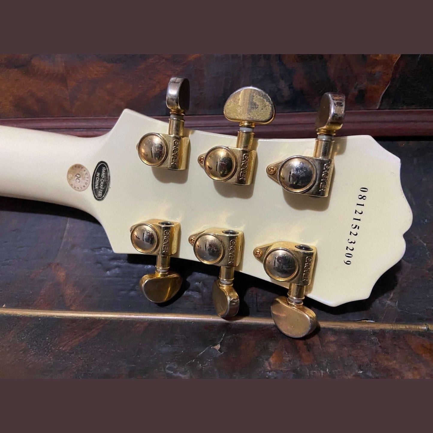 2008 EPIPHONE LES PAUL CUSTOM - ALPINE WHITE